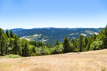 beautiful landscape at the south fork mountains