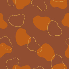 Seamless pattern with repeating abstract shapes. Simple vector illustration.