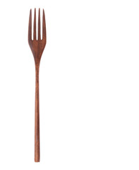 
wooden fork for food