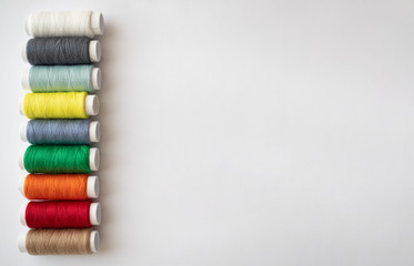 colored threads background