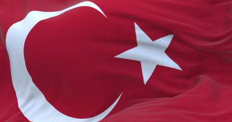 The flag of the Republic of Turkey, often referred to as the Turkish flag is a red flag featuring a white star and crescent.	