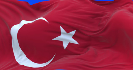 The flag of the Republic of Turkey, often referred to as the Turkish flag is a red flag featuring a white star and crescent.	