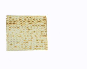 Matza for Passover religious jewish holiday