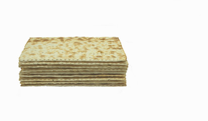 Matza for Passover religious jewish holiday
