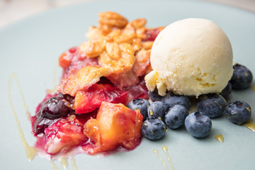 fruit ice cream