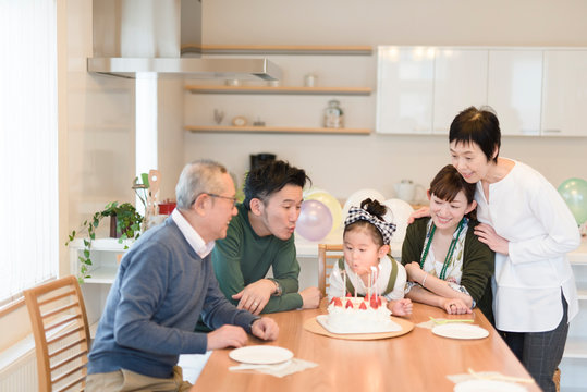 Grandchild's birthday party