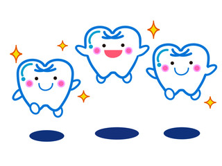 キラキラの歯たち