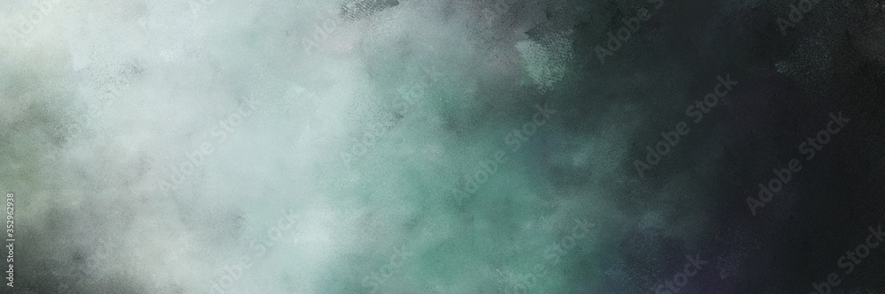 Poster beautiful abstract painting background texture with ash gray, very dark blue and dark slate gray colors and space for text or image. can be used as header or banner