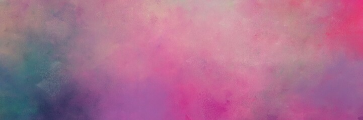 beautiful rosy brown and dark slate gray color background with space for text or image. vintage texture, distressed old textured painted design. can be used as horizontal background texture