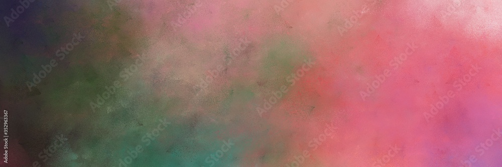 Poster beautiful pale violet red, dark slate gray and dim gray color background with space for text or imag