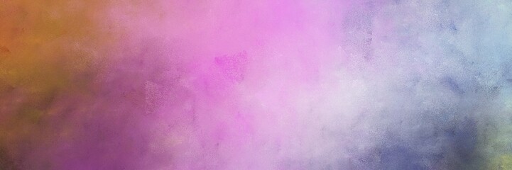 beautiful vintage abstract painted background with pastel violet, pastel brown and dim gray colors and space for text or image. can be used as horizontal header or banner orientation