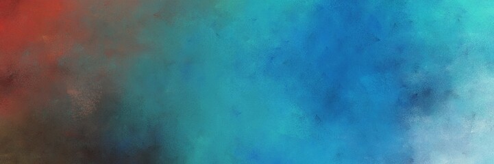 Fototapeta premium beautiful old color brushed vintage texture with teal blue, old mauve and steel blue colors. distressed old textured background with space for text or image. can be used as header or banner