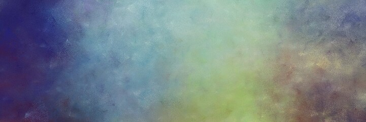 beautiful abstract painting background texture with dark sea green, light slate gray and very dark violet colors and space for text or image. can be used as horizontal background texture