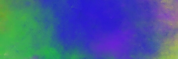 beautiful old color brushed vintage texture with dark slate blue and medium sea green colors. distressed old textured background with space for text or image. can be used as horizontal background