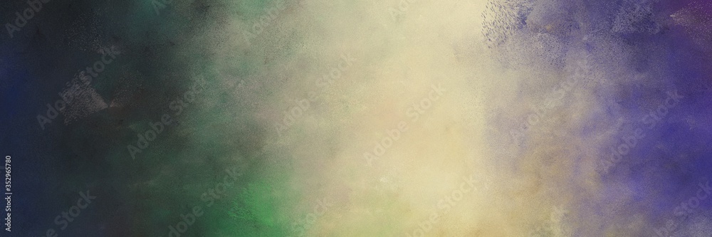 Aufkleber beautiful abstract painting background texture with dark slate gray, tan and gray gray colors and space for text or image. can be used as horizontal background texture
