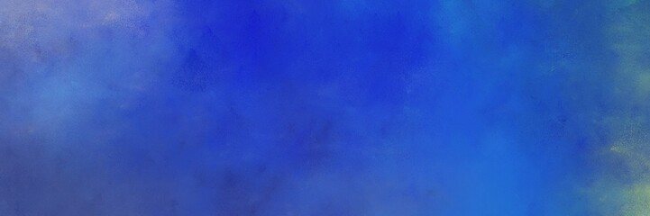 beautiful vintage abstract painted background with strong blue, steel blue and light slate gray colors and space for text or image. can be used as header or banner