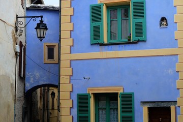 Street in La Brigue, France