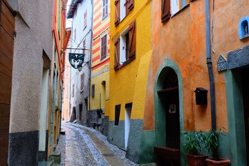 Street in La Brigue, France