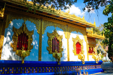 A beautiful view of buddhist temple at Siem Reap, Cambodia.