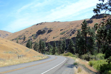 road in the mountains