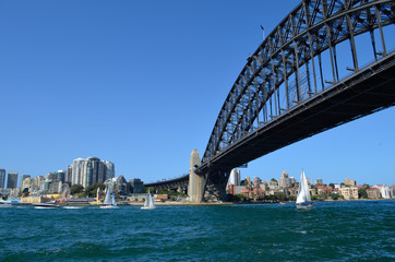 A magnificent bridge in Sydney
