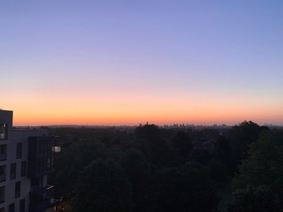 Early morning sunrise