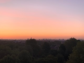 Early morning sunrise