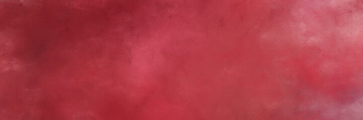 beautiful moderate red, pale violet red and dark pink colored vintage abstract painted background with space for text or image. can be used as horizontal background texture
