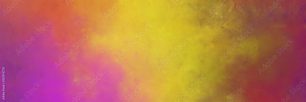 Poster beautiful abstract painting background texture with moderate red, golden rod and sienna colors and s