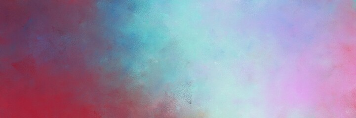 beautiful abstract painting background graphic with pastel blue and dark moderate pink colors and space for text or image. can be used as header or banner