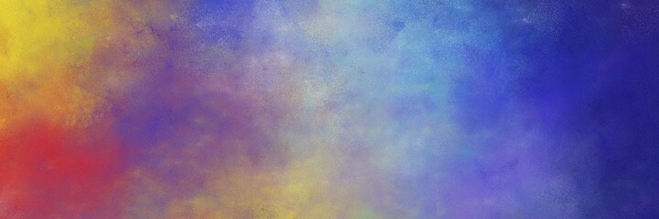 beautiful light slate gray, dark slate blue and bronze colored vintage abstract painted background with space for text or image. can be used as horizontal background texture