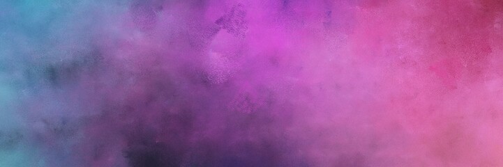 beautiful abstract painting background texture with mulberry , dark slate blue and old lavender colors and space for text or image. can be used as header or banner