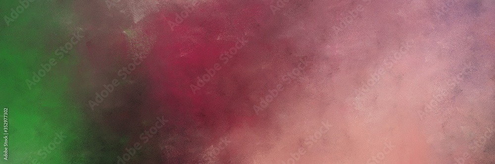 Aufkleber beautiful abstract painting background graphic with pastel brown, dark slate gray and tan colors and