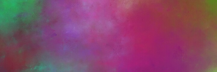 beautiful vintage abstract painted background with dark moderate pink and sea green colors and space for text or image. can be used as postcard or poster