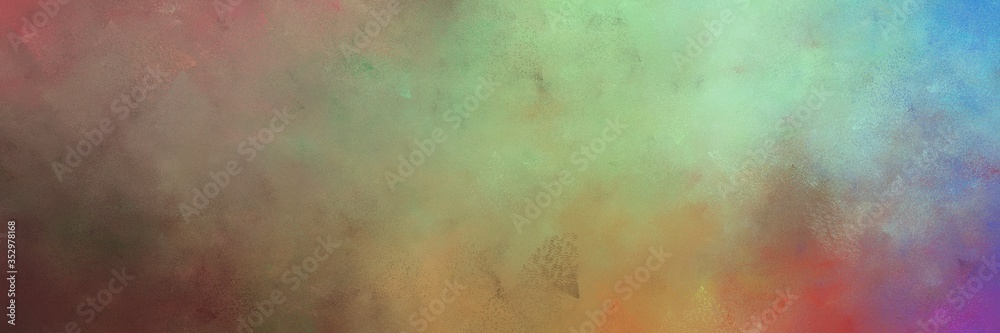 Poster beautiful abstract painting background texture with gray gray, sky blue and ash gray colors and space for text or image. can be used as horizontal header or banner orientation