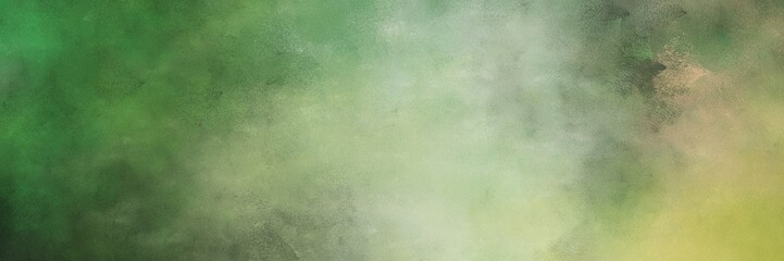 beautiful abstract painting background texture with dark sea green, dark olive green and pastel gray colors and space for text or image. can be used as header or banner