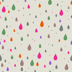 Abstract multicolor and different sized pattern.