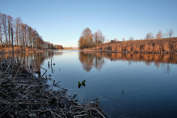 lake in autumn