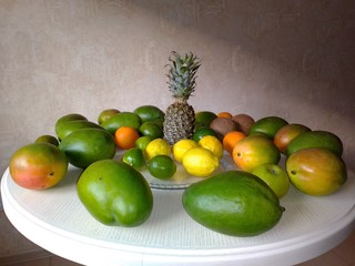 still life with fruits