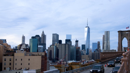 Fototapeta na wymiar New York City midtown Manhattan