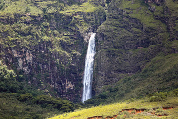 waterfalls in various regions of Brazil