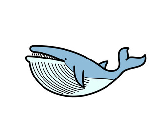 クジラ(青)