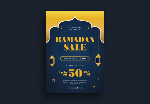 Ramadan Sale Flyer Layouts
