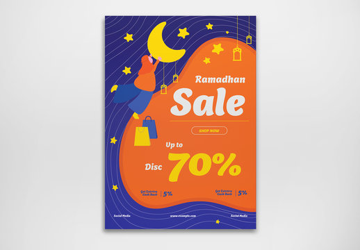 Ramadan Sale Flyer Layout