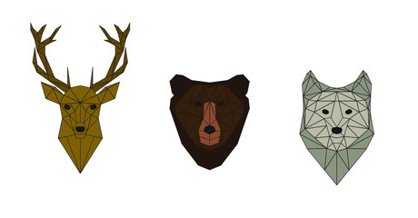 Low Poly - Geo Woodland Animals