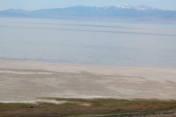 Faded Mountain Scene