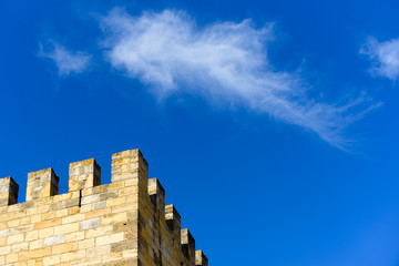 Castle in Lisbon, Portugal