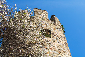 Anadoluhisari is a medieval fortress on the Anatolian side of the Bosporus. Istanbul, Turkey