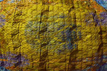 3D render. The embossed background texture, 3d illustration, volumetric drawing. Textures for the design. Three-dimensional texture. 3D Fractal shape