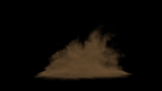 Fire Explosion blast, Nuclear Bomb, 3D Rendering, VFX Explosion Animation With Alpha channel.
